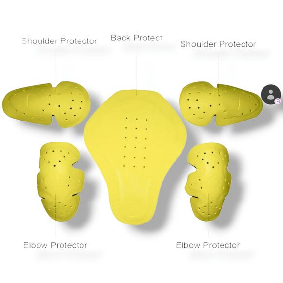 Alpha Cycle Gear Mesh Motorcycle Jacket CE Armor Hi Vis Black 2XL Bikercore - Picture 4 of 14